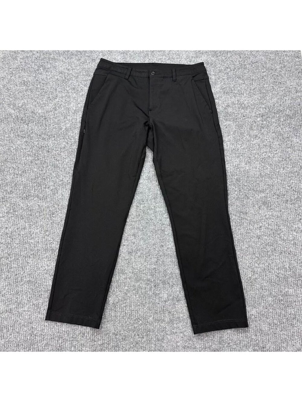 BYLT Premium Basics Black Everyday Pants 2.0 Straight Leg Stretch Mens size 36